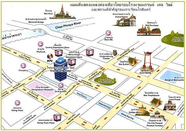 Grande Ville Hotel Bangkok Exteriör bild